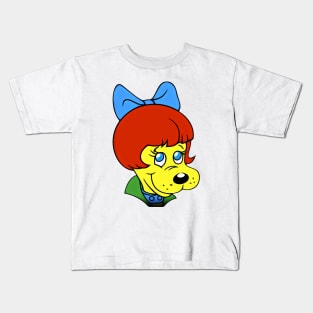 Bright Eyes, Pound Puppies 80's Cartoon Kids T-Shirt